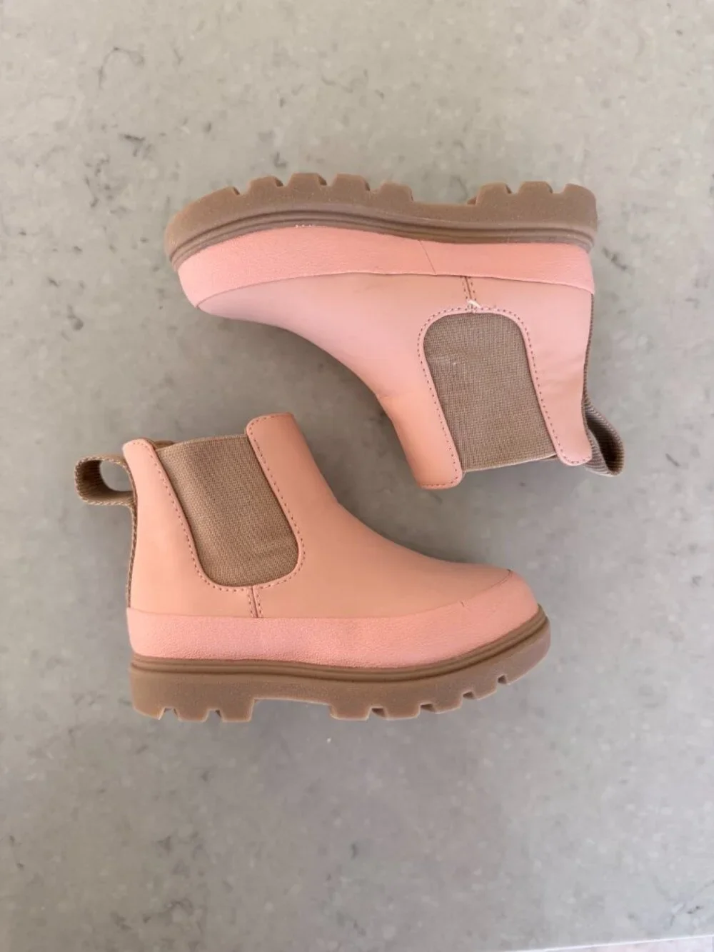 Native Shoes Pink Chelsea Kids Boots